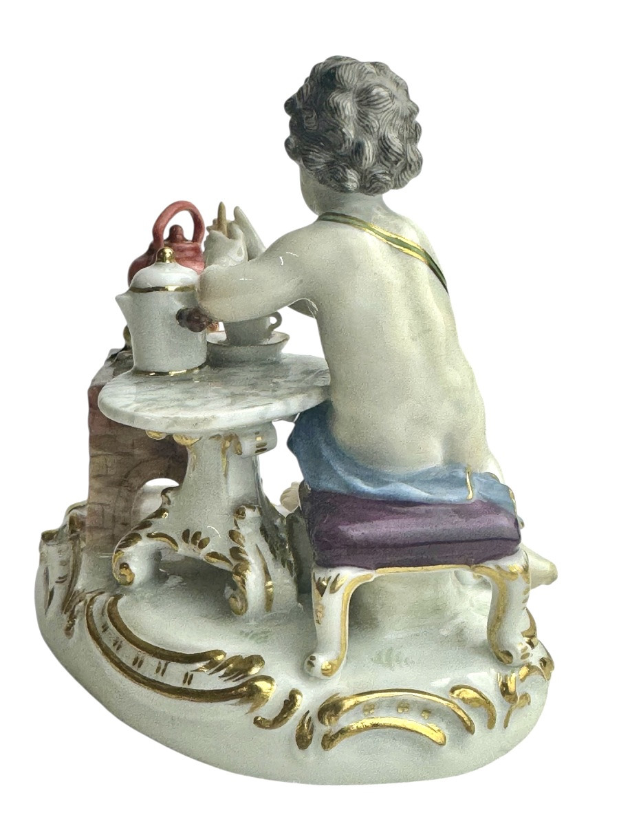 Meissen - Allegory "fire" -photo-2