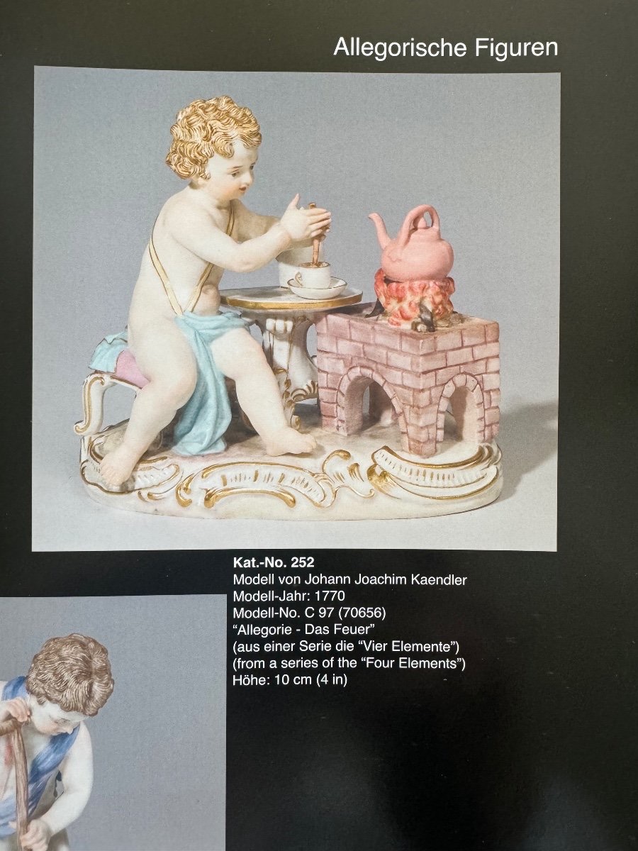 Meissen - Allegory "fire" -photo-7