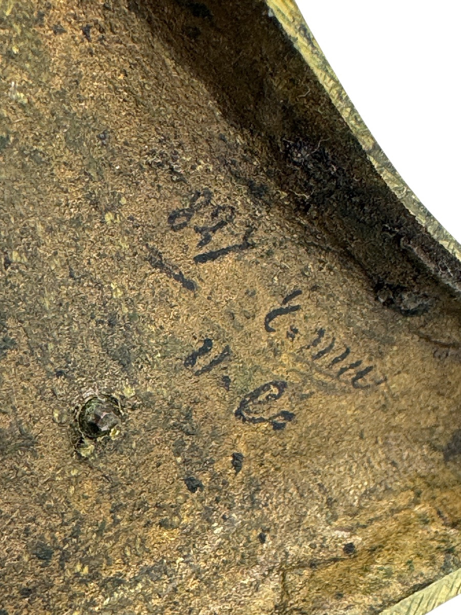 Bronze And Opaline Incense Burner With Swan Decoration, Restoration Period, Charles X. -photo-4