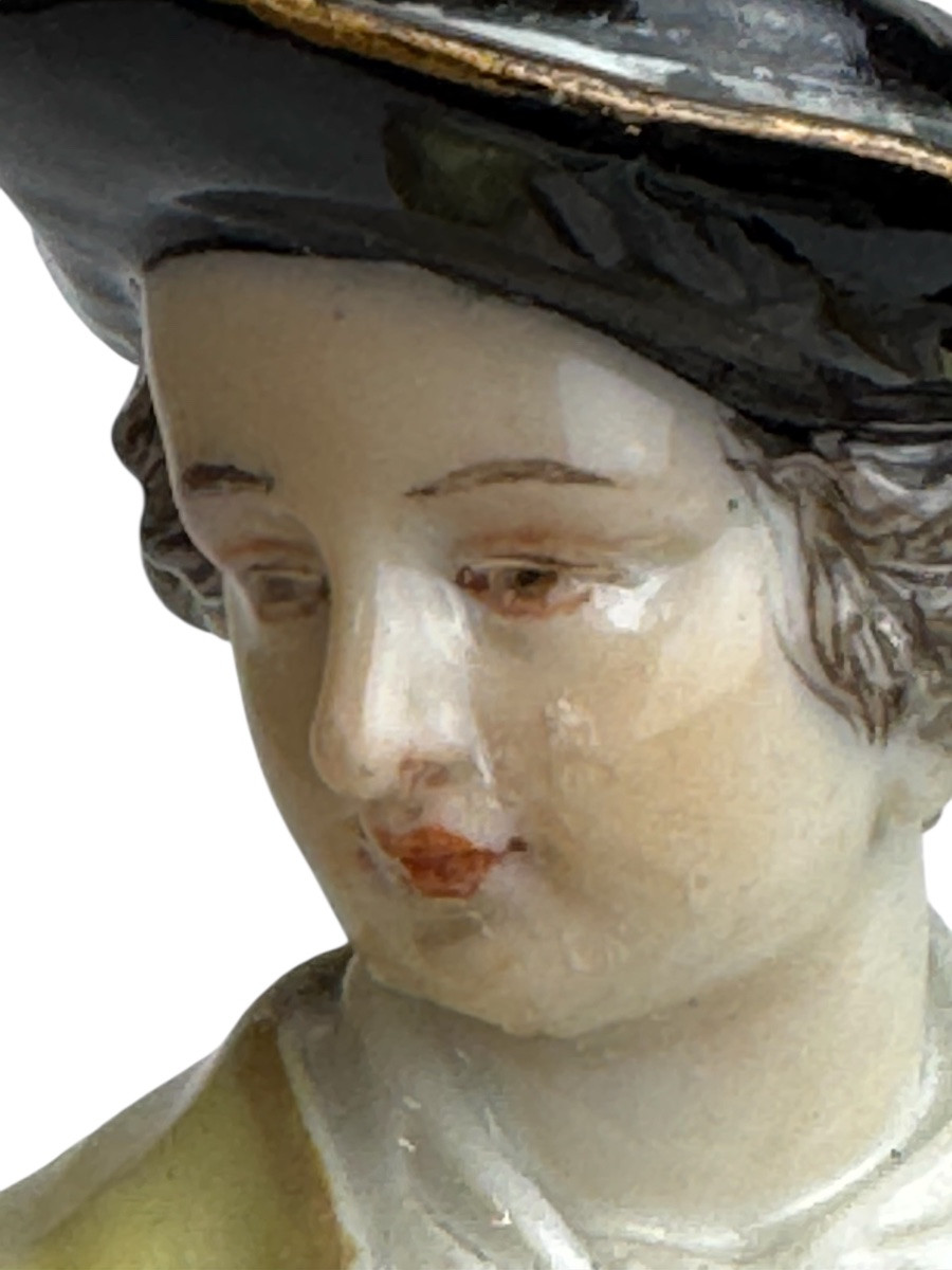 Meissen - Figure en porcelaine d’un jardinier -photo-4