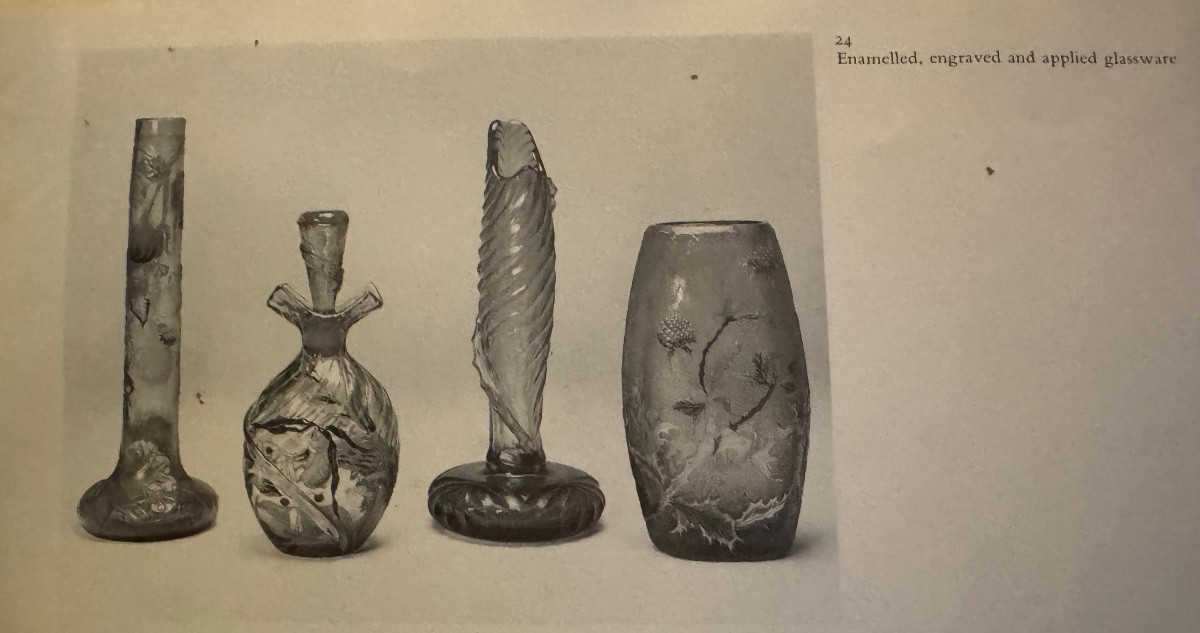 Gallé, Vase With Enameled Thistle Decoration (1890-1894)-photo-8