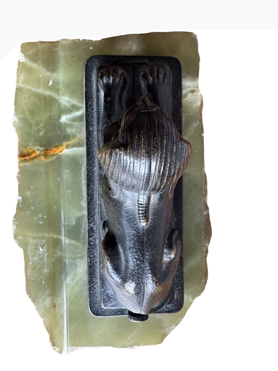 Bronze erotique mécanique de Vienne - Sphinx-photo-4