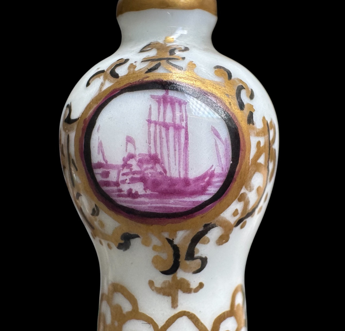 Meissen Cloche de table en porcelaine -photo-3