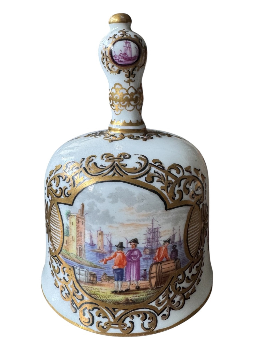 Meissen Cloche de table en porcelaine -photo-6