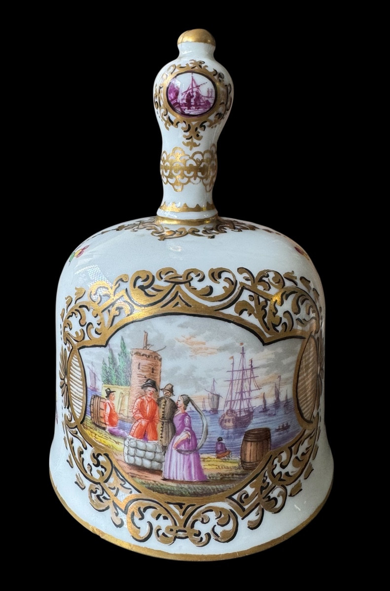 Meissen Cloche de table en porcelaine 