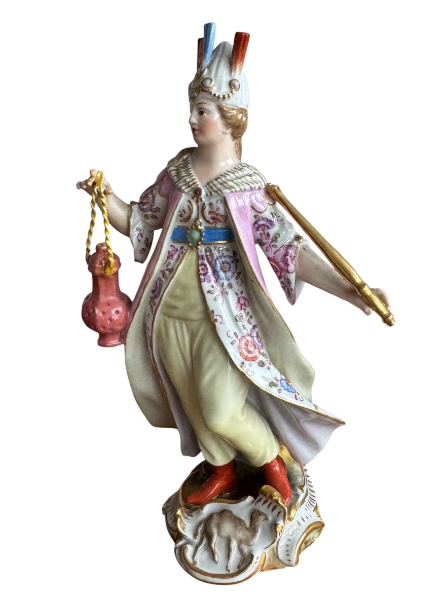 Meissen, An Allegory Of Asia From The Series Of Continents -photo-3