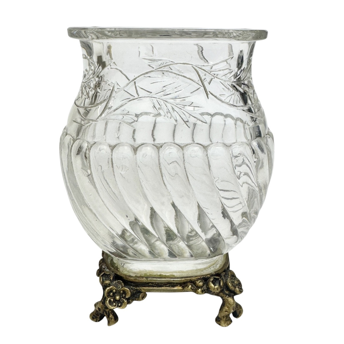 Baccarat - Pair de vases dans le goût japonisant, vers 1880-photo-3