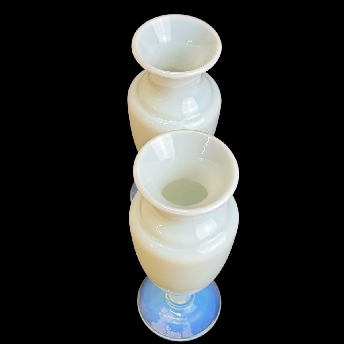 Sèvres - Pair de vases en opaline -photo-4