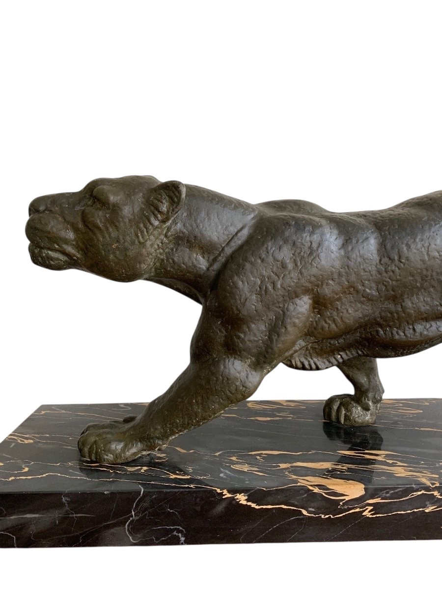 D. H. Chiparus - Panthère Art Déco -photo-1