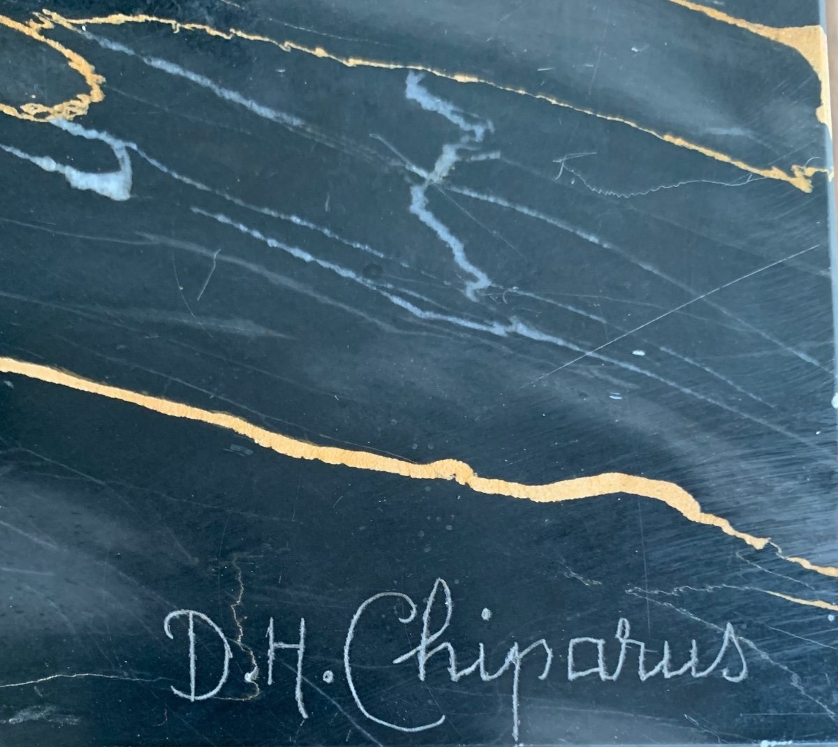 D. H. Chiparus - Panthère Art Déco -photo-4