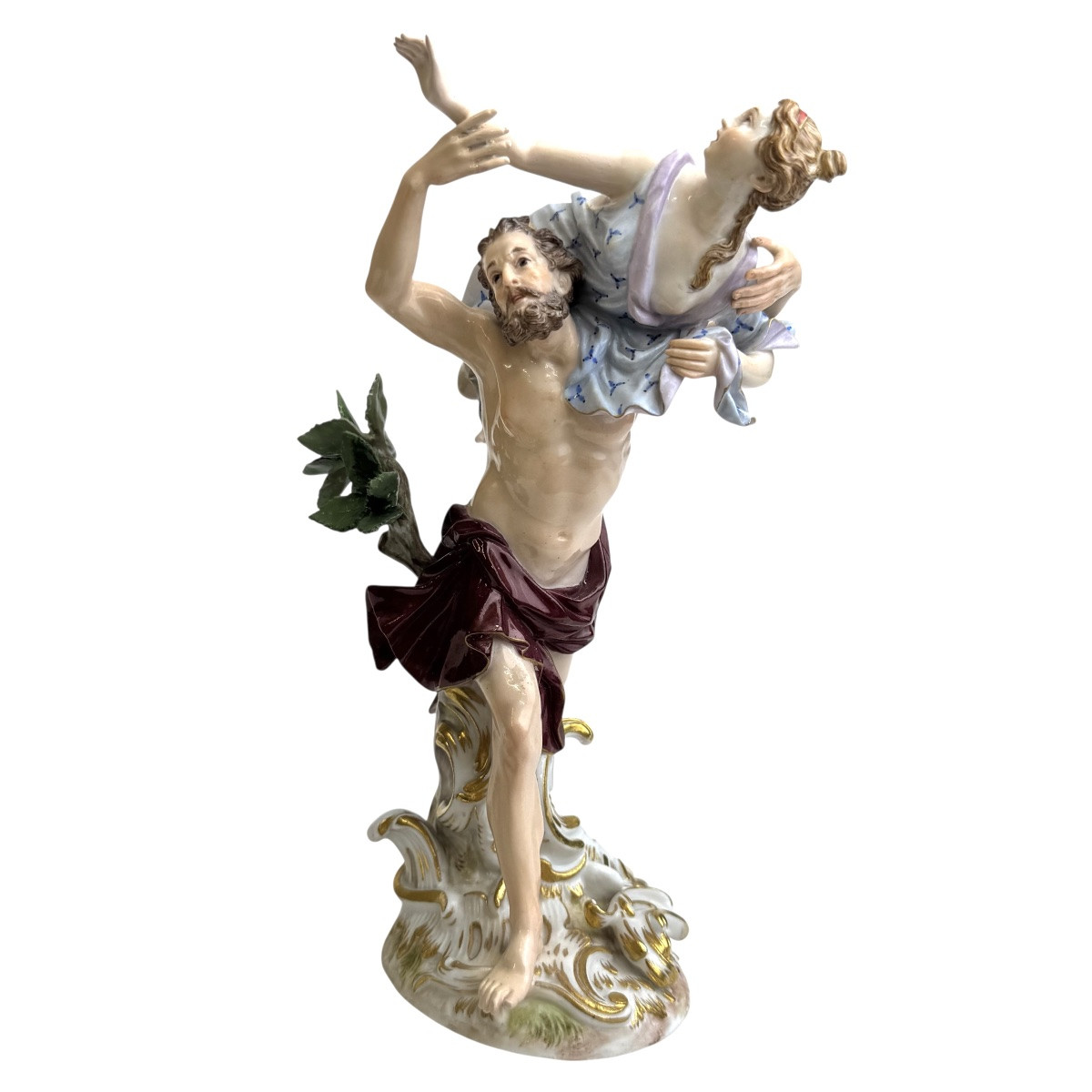 Meissen - Groupe en porcelaine L’Enlèvement de Proserpine -photo-3