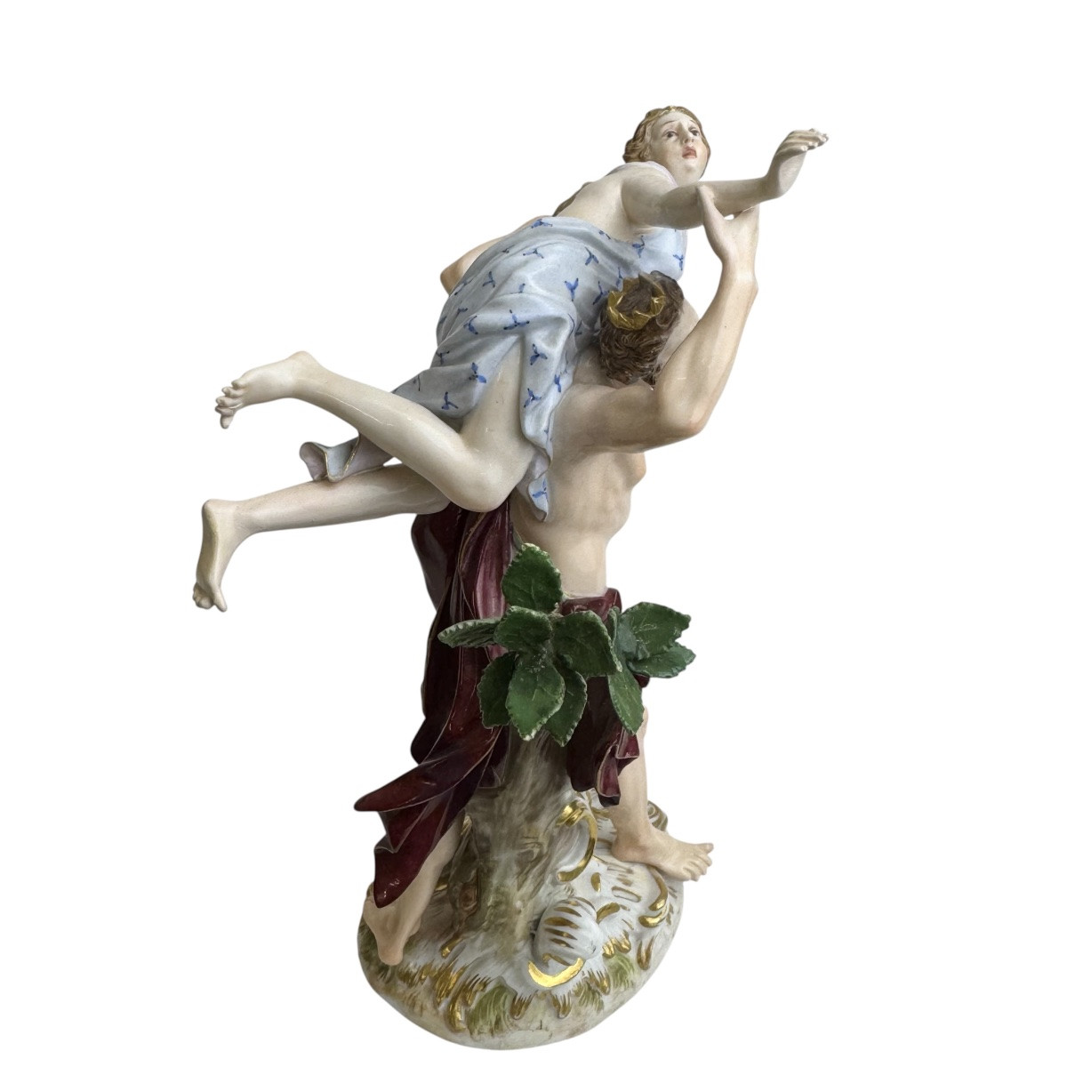 Meissen - Groupe en porcelaine L’Enlèvement de Proserpine -photo-2