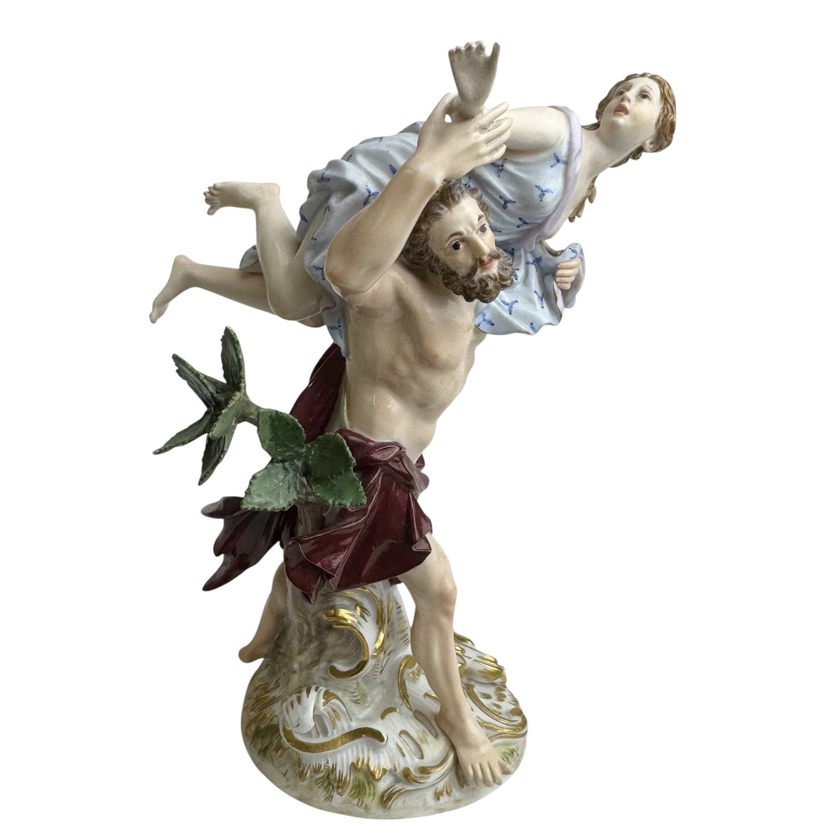 Meissen - Groupe en porcelaine L’Enlèvement de Proserpine -photo-3