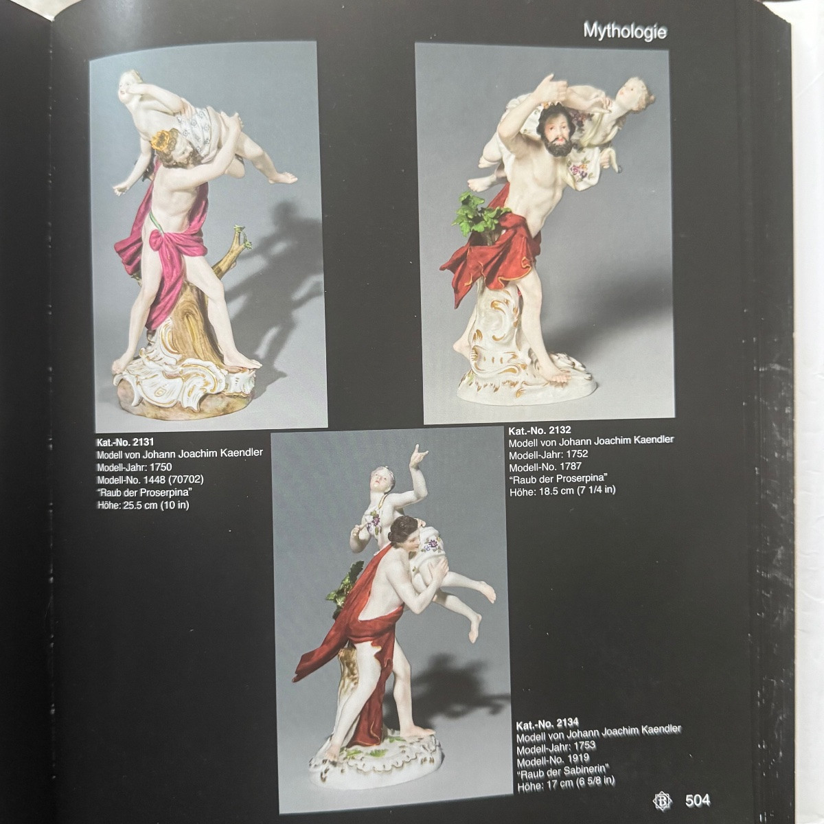 Meissen - Groupe en porcelaine L’Enlèvement de Proserpine -photo-6