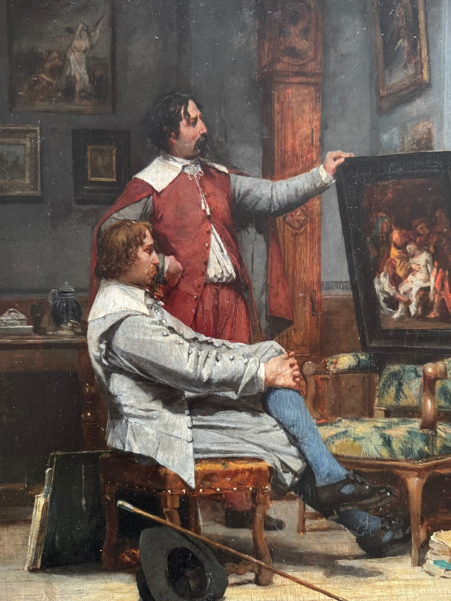 Alfred Louis Jacomin - Atelier du peintre-photo-3