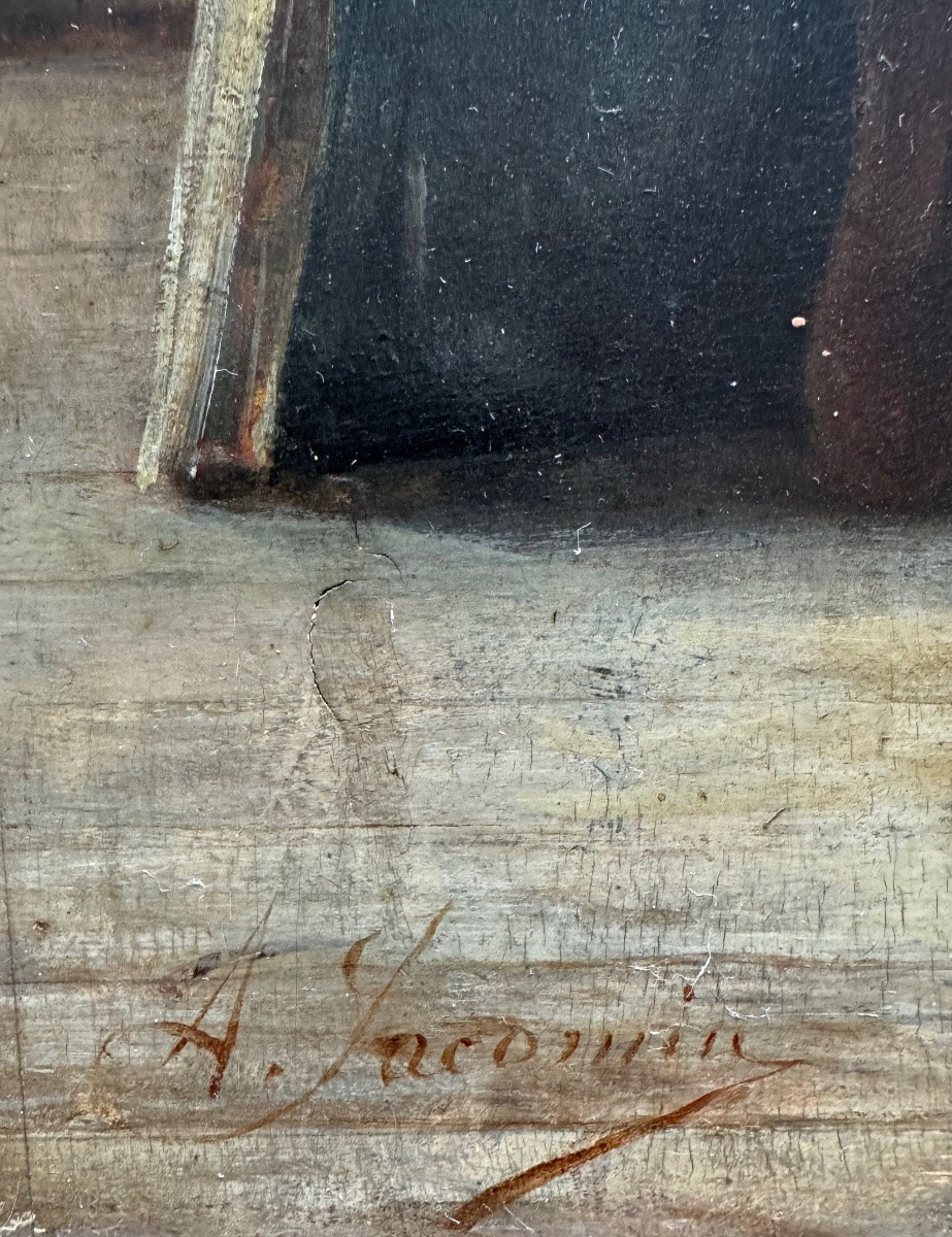 Alfred Louis Jacomin - Atelier du peintre-photo-4