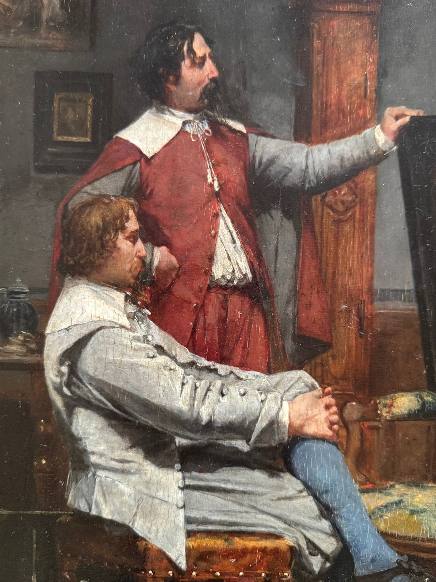 Alfred Louis Jacomin - Atelier du peintre-photo-1