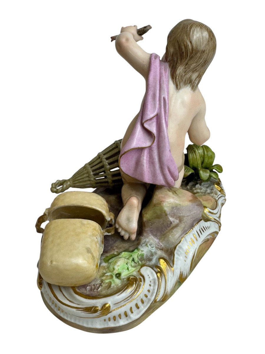 Meissen - figure en porcelaine Allégorie - L'Eau-photo-2