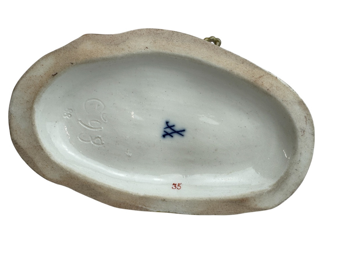 Meissen - figure en porcelaine Allégorie - L'Eau-photo-6