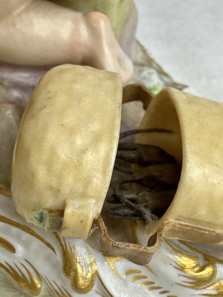 Meissen - figure en porcelaine Allégorie - L'Eau-photo-8