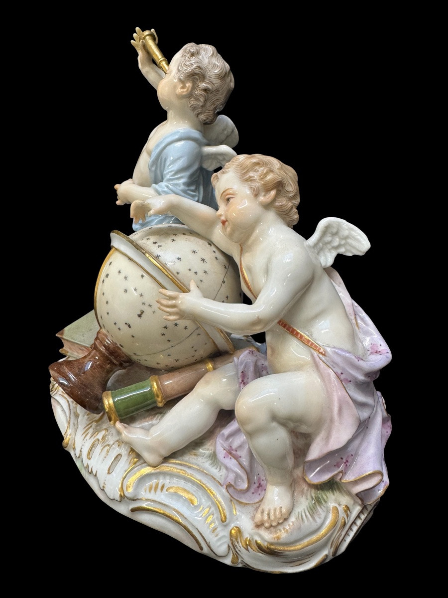 Meissen - Porcelain Group Allegory – Astronomy -photo-2