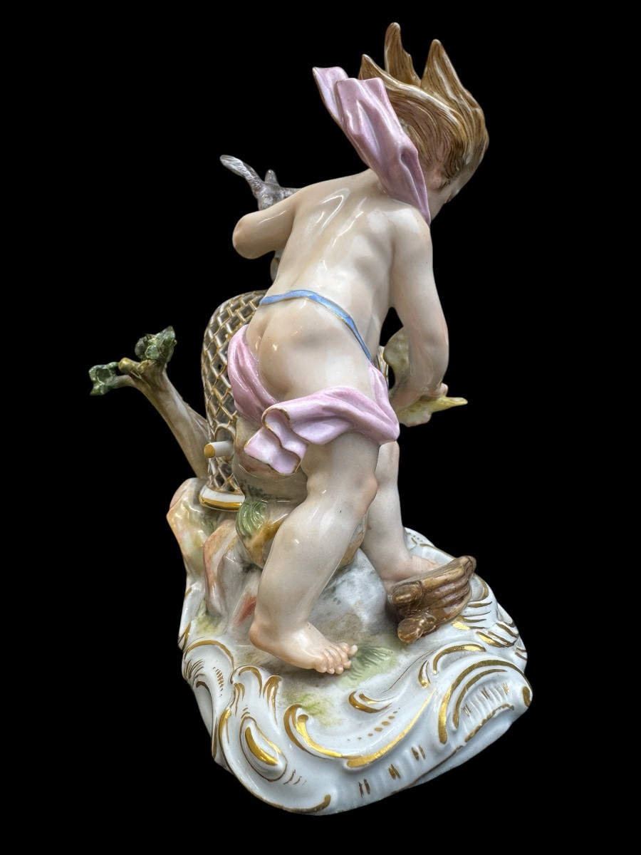 Meissen - Four Elements Series, Allegory Of Air-photo-3