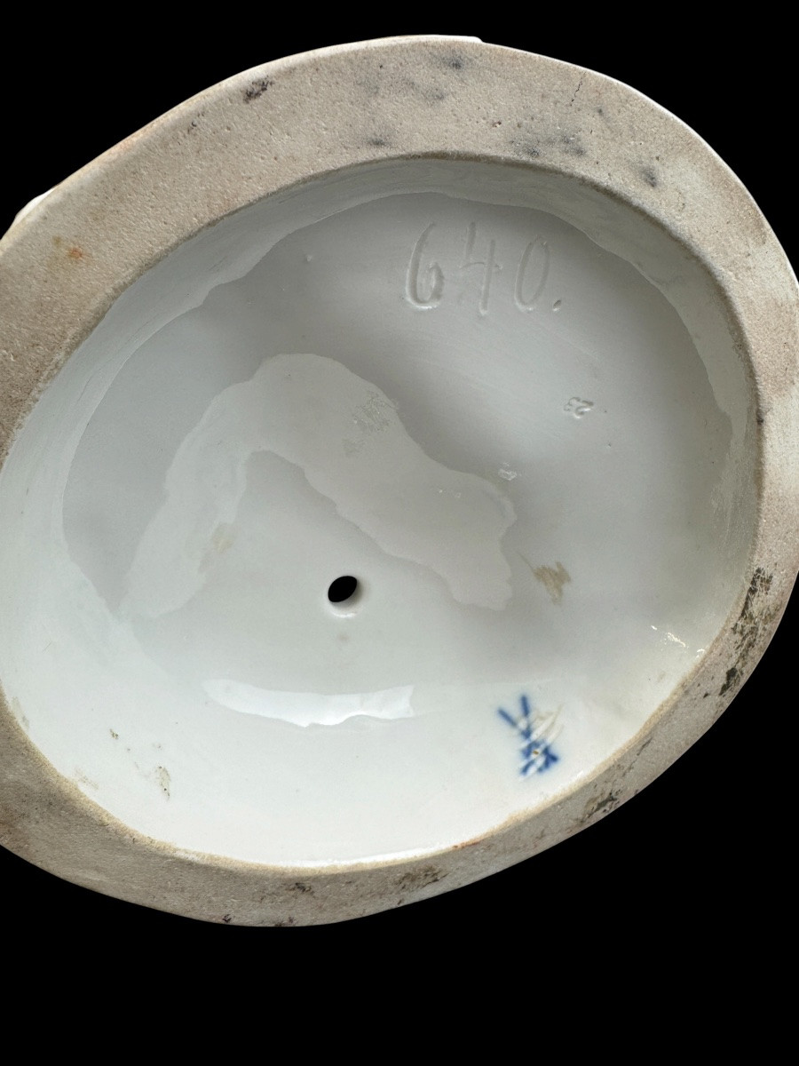 Meissen - groupe en porcelaine - Apollon et le dragon Phyton -photo-6