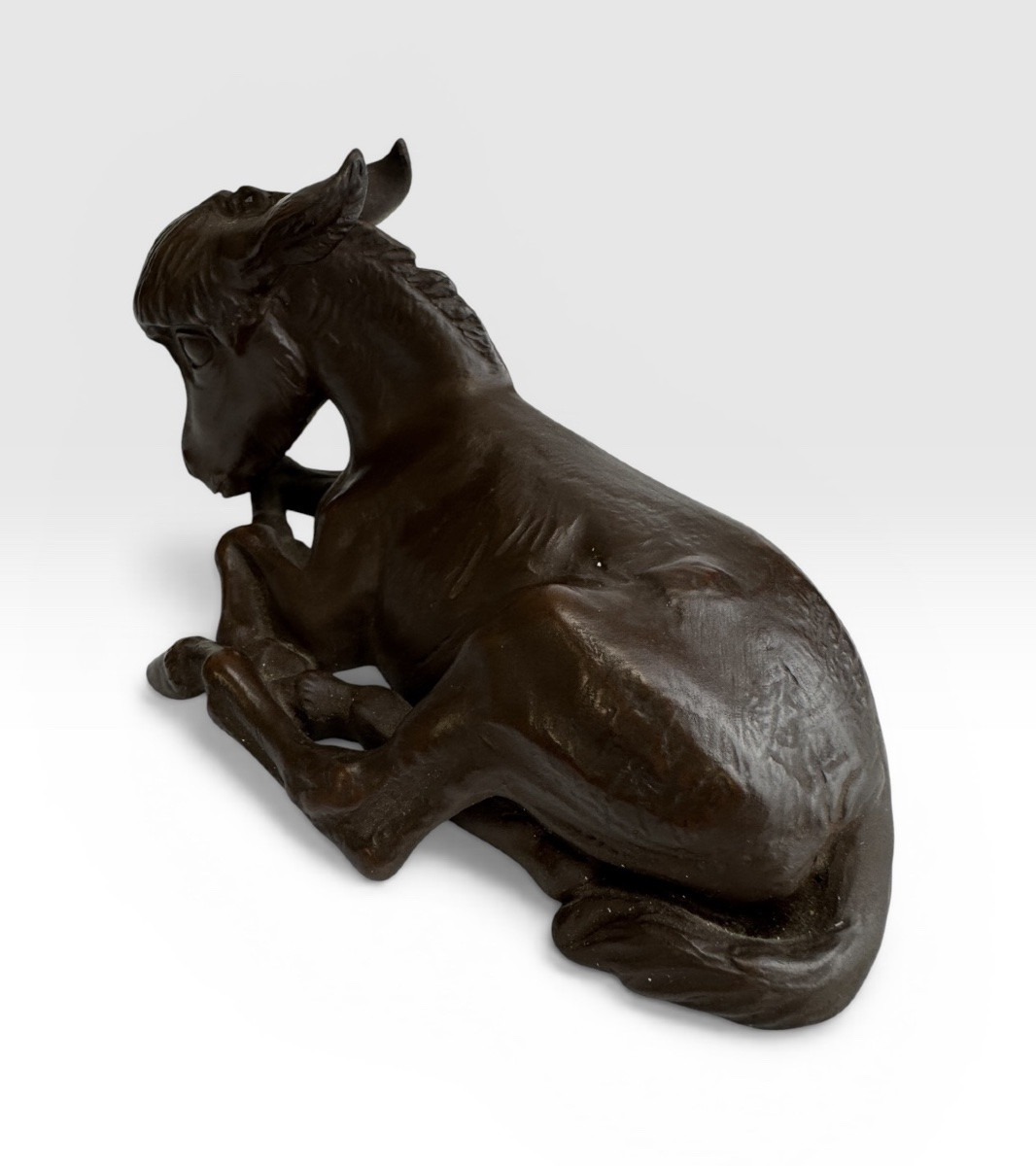 Meissen - Figure d’âne en Grès Böttger- Erich Oehme -photo-1