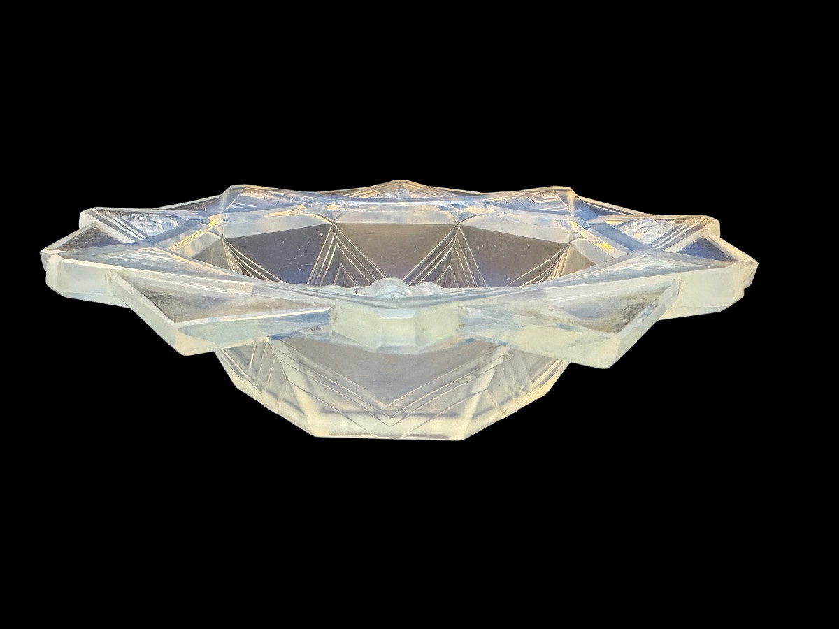 Sabino - Coupelle art déco en verre opalescent -photo-2