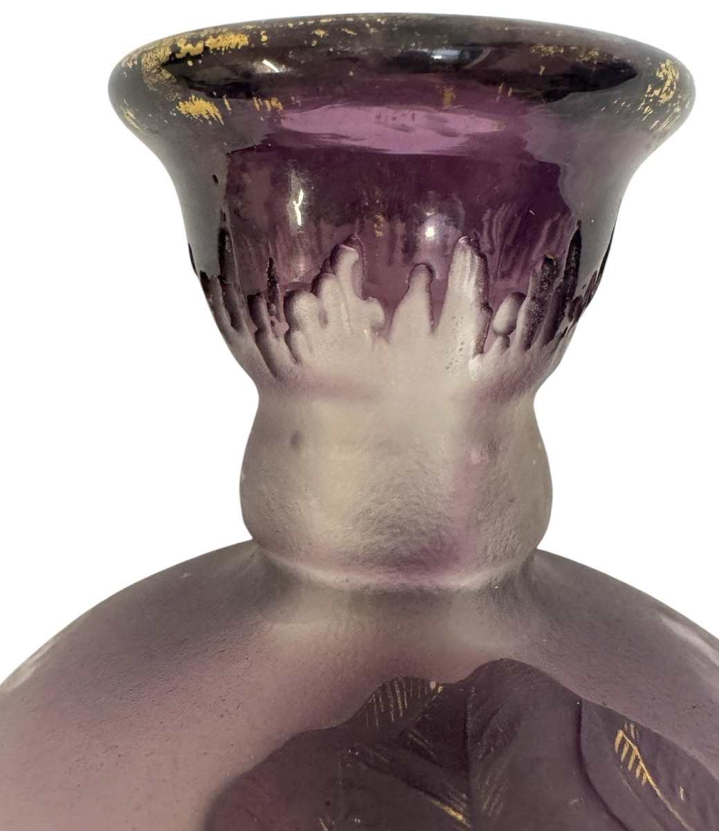 Désiré Christian - Burgun, Schverer & C° Vase aux iris -photo-6