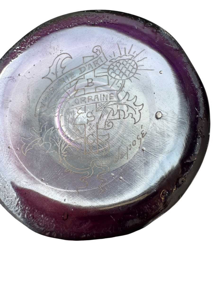 Désiré Christian - Burgun, Schverer & C° Vase aux iris -photo-7