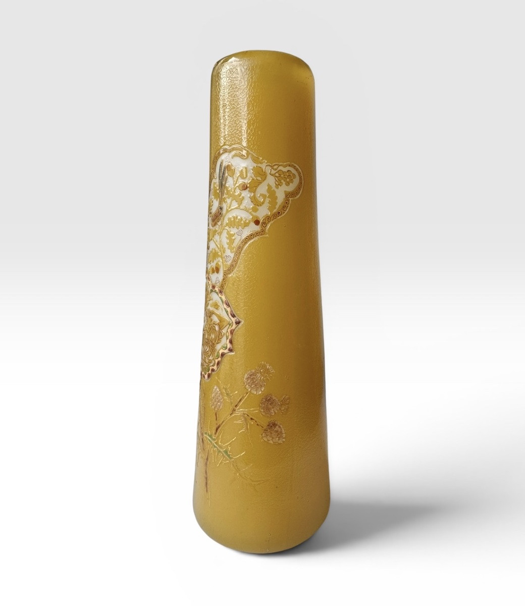 Désiré Christian - Vase au décor allégorique -photo-1