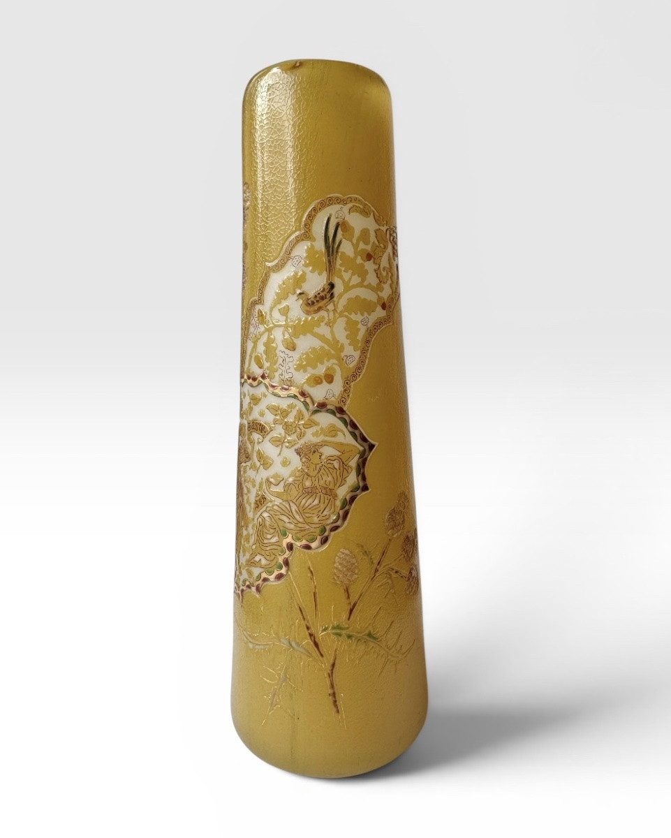 Désiré Christian - Vase au décor allégorique -photo-6