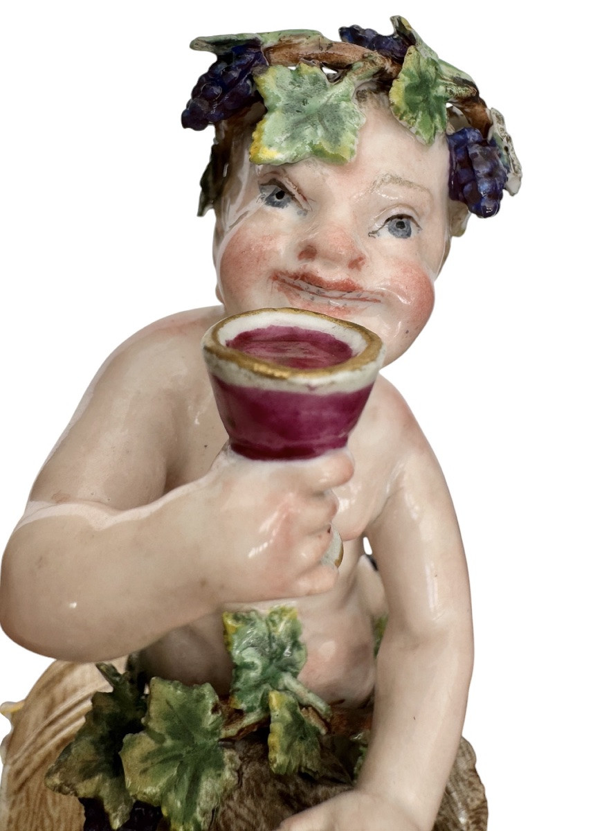 Meissen- Porcelain Group Allegory Of Autumn-photo-7
