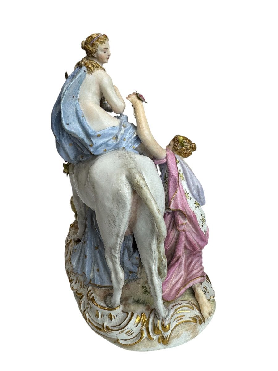 Meissen - Grupe En Porcelaine l’Enlèvement d'Europe-photo-3