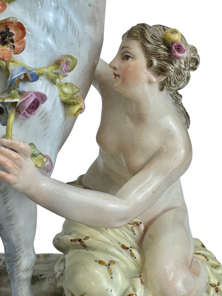 Meissen - Grupe En Porcelaine l’Enlèvement d'Europe-photo-4