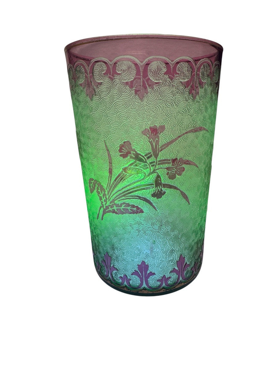 Saint Louis - Pair de verres en ouraline -photo-7