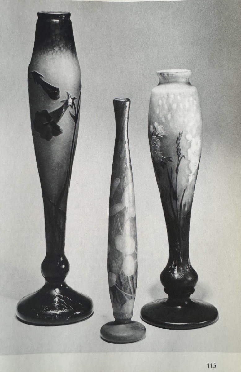 Daum Nancy - Tobacco Flowers Vase-photo-8