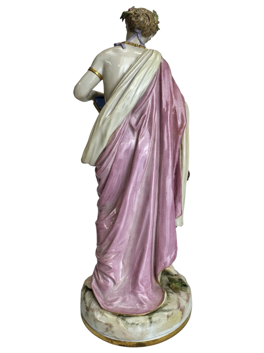 Meissen - Groupe en porcelaine Allégorie de la Musique. -photo-1