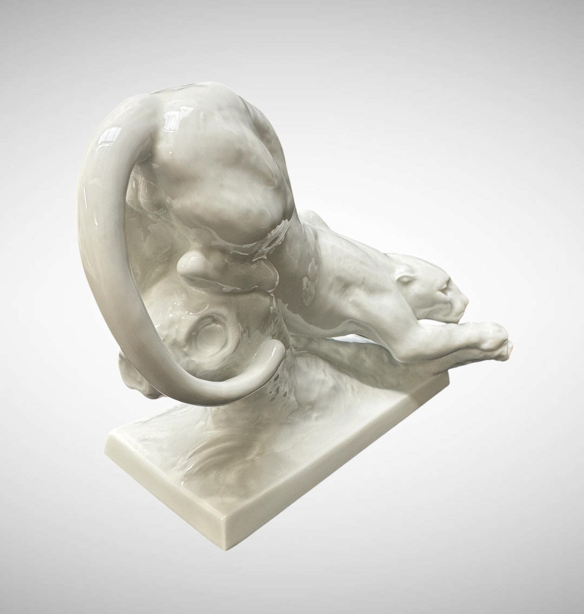 Meissen - Model By Erich Oehme, Panther-photo-3