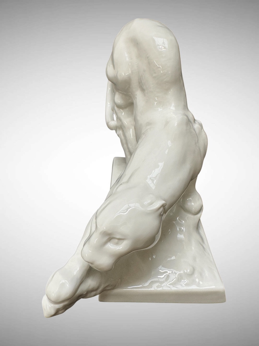 Meissen - Model By Erich Oehme, Panther-photo-2