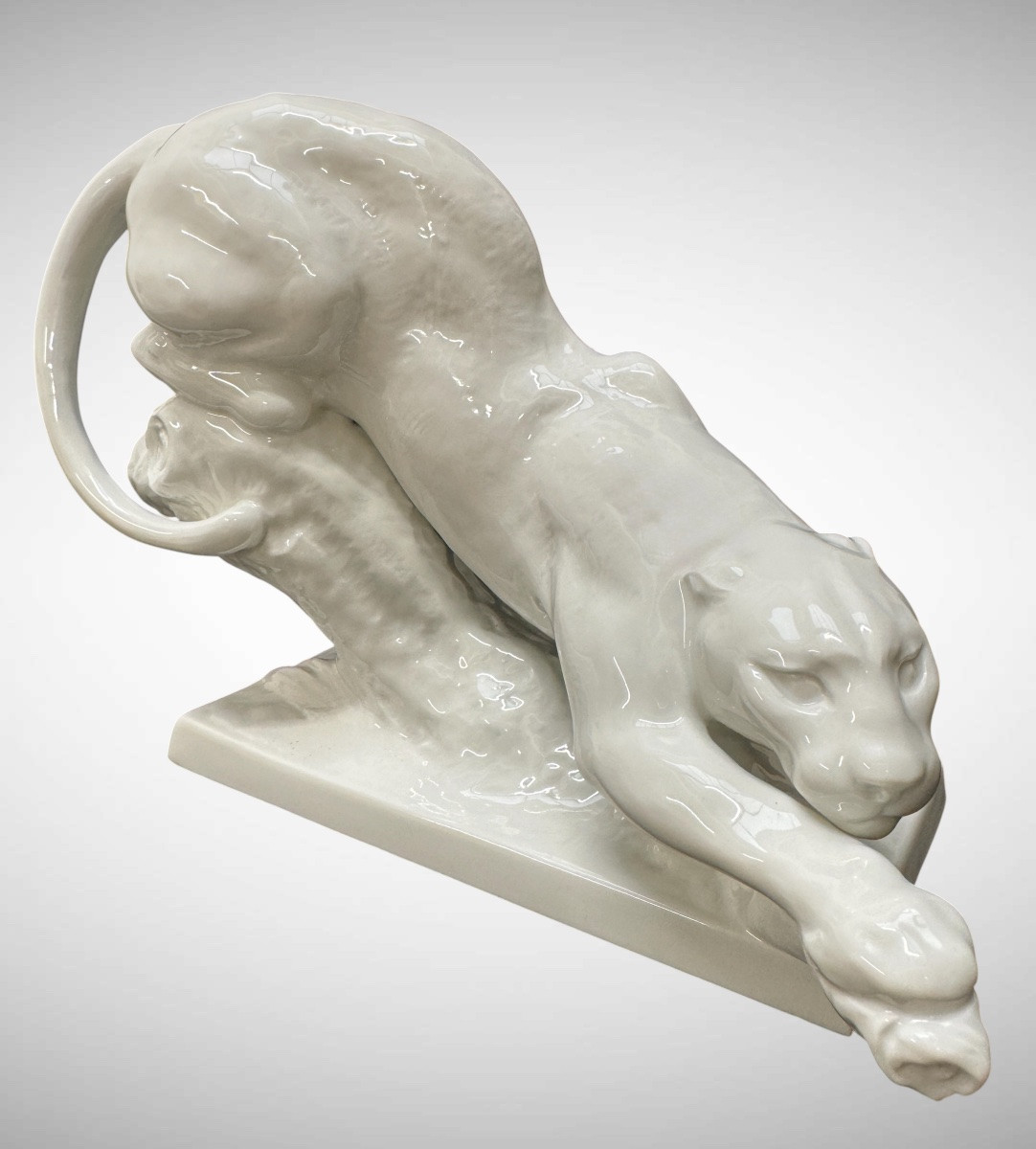 Meissen - Model By Erich Oehme, Panther-photo-3