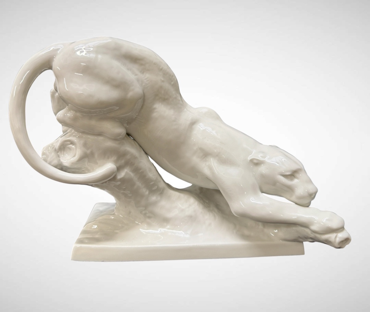 Meissen - Model By Erich Oehme, Panther-photo-4