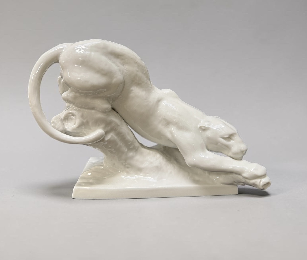 Meissen - Model By Erich Oehme, Panther
