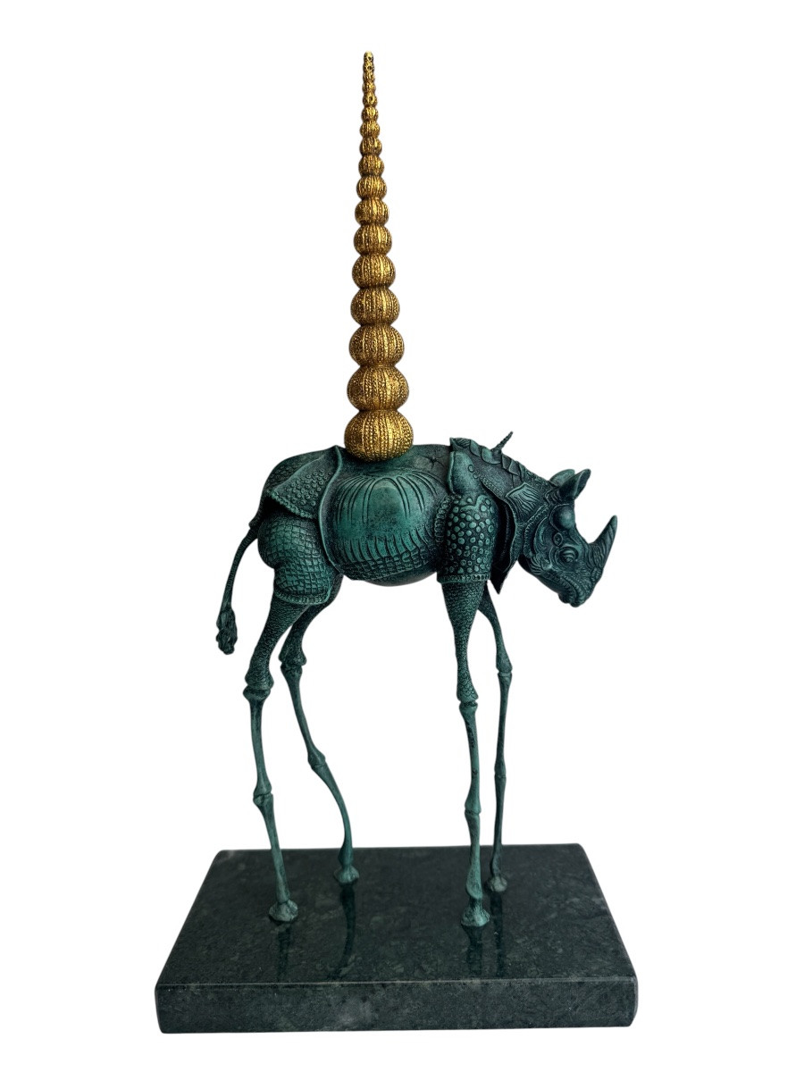Salvador Dalí - Le rhinocéros cosmique.  -photo-4