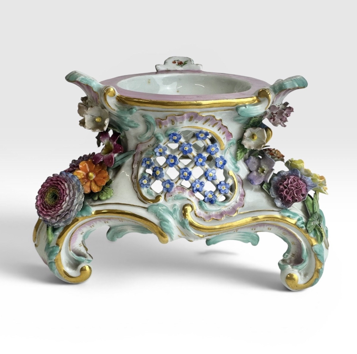 Meissen - Porcelain Teapot Warmer-photo-3