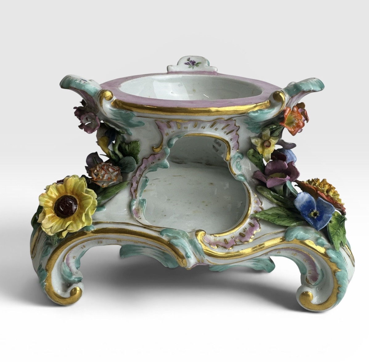 Meissen - Porcelain Teapot Warmer-photo-1