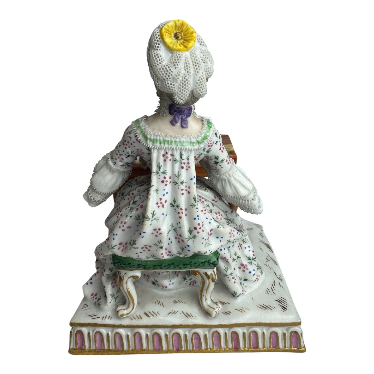 Meissen Porcelain Figure Allegory - Hearing-photo-4