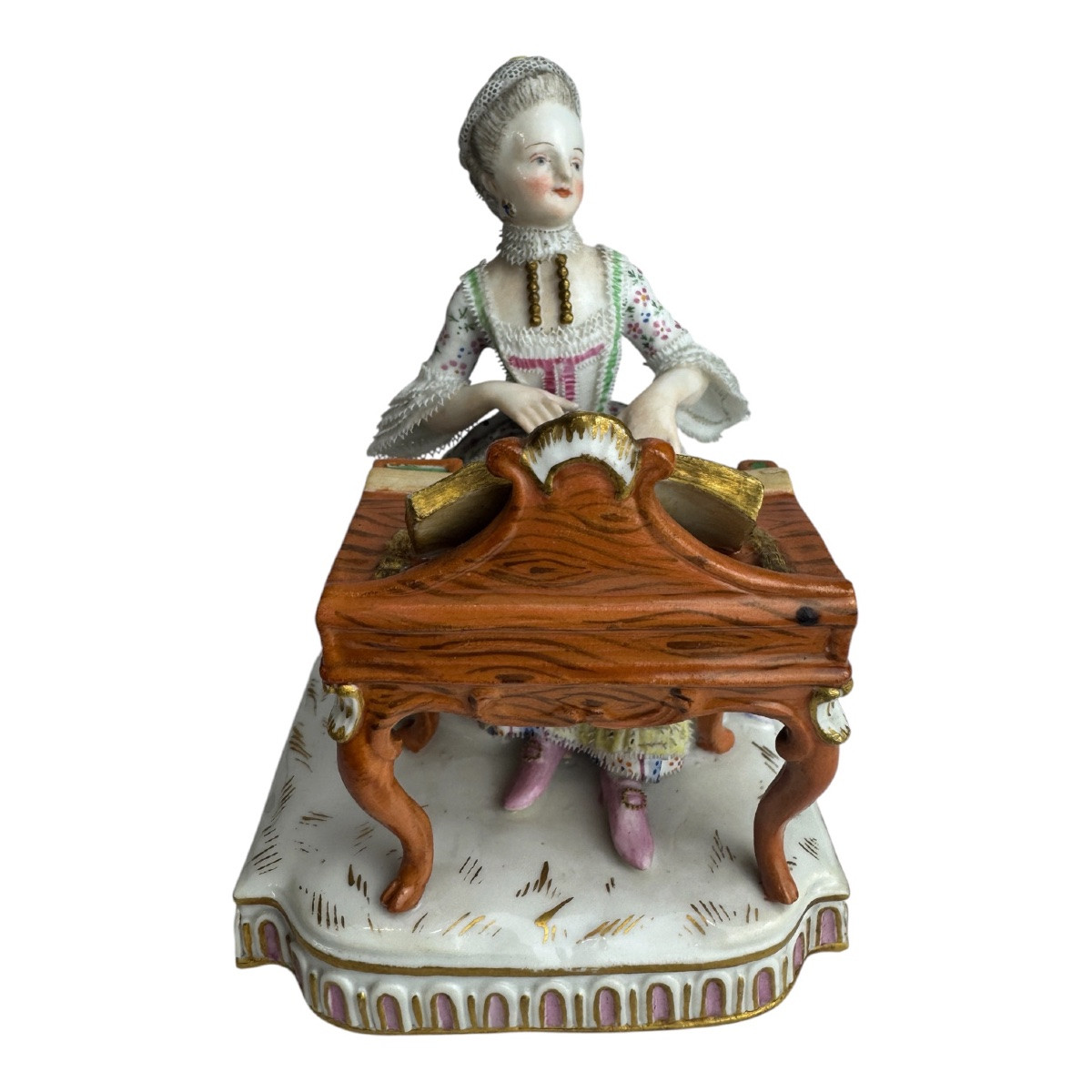 Meissen Porcelain Figure Allegory - Hearing-photo-4