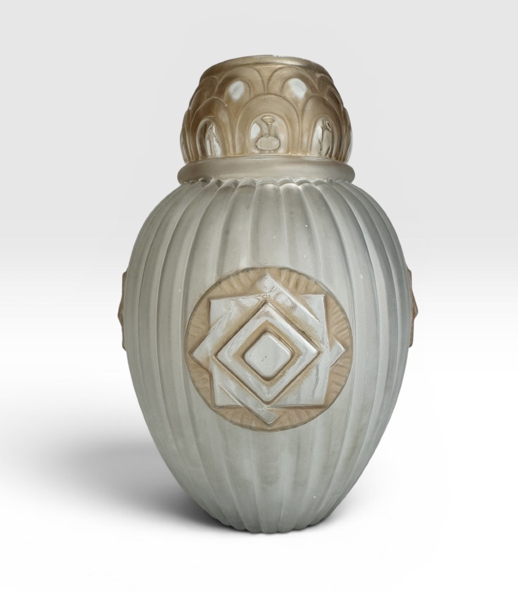 Espaivet - Vase ovale Art Déco -photo-2
